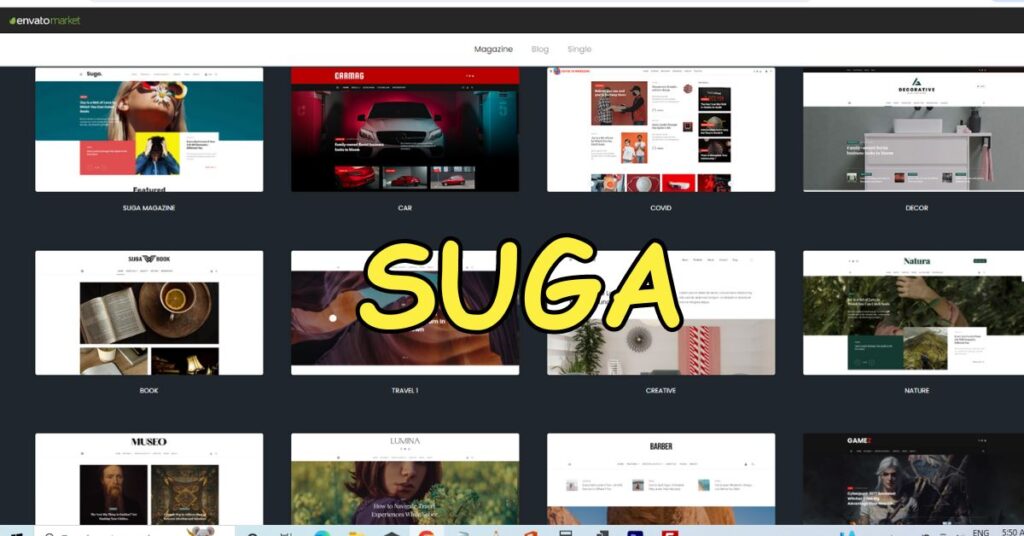 Suga: Magazine and Newspaper WordPress Theme